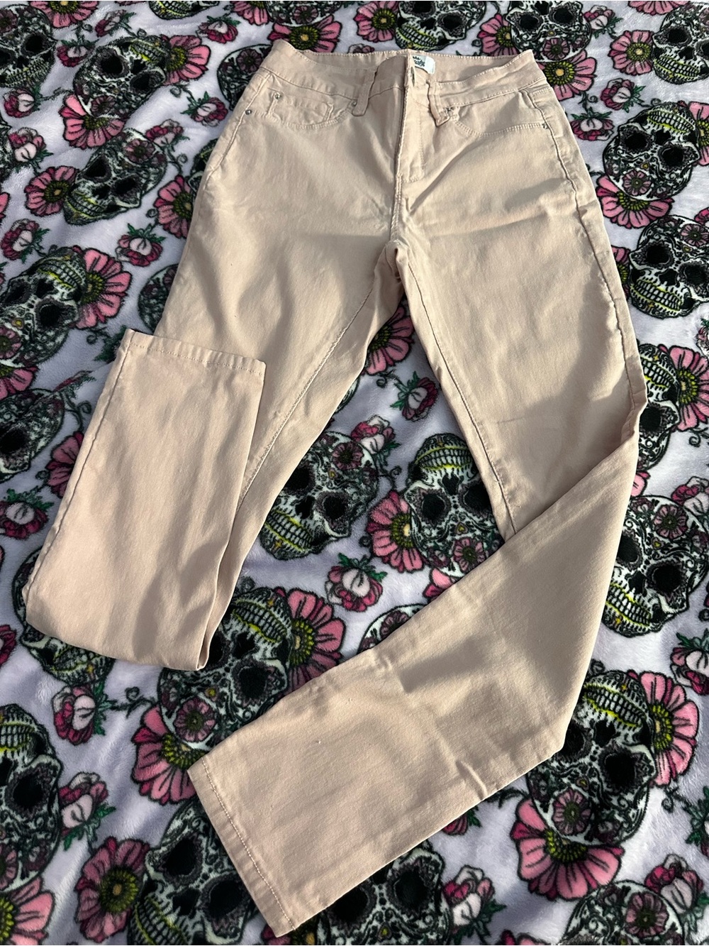 Royalty For Me Skinny Jeans in Pale Pink